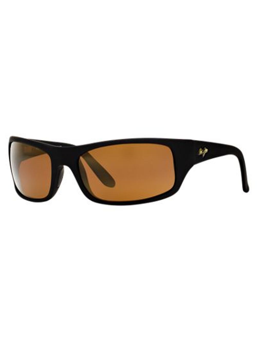 NWT Maui Jim PEAHI MJ202 Sunglasses 2M - Black Matte Rubber - Hcl Bronze Unisex